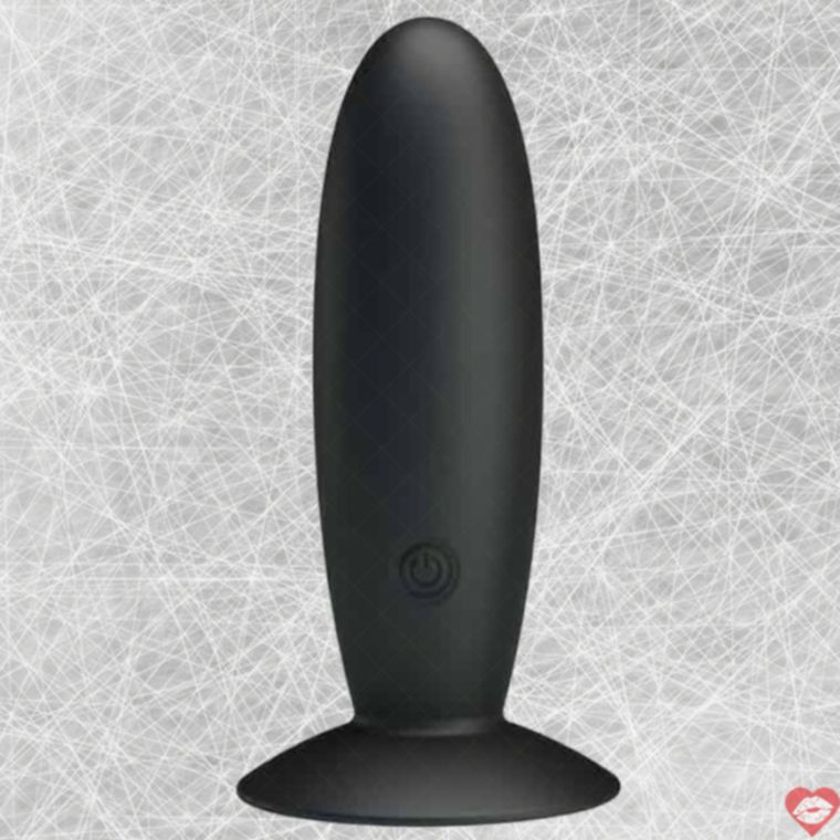 Pretty Love Vibe Butt Plug Đen Hút 12 Rung Mạnh