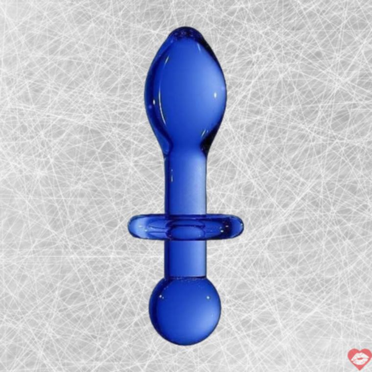 Chrystalino Rocker blue plug hậu môn 3.1cm kích thích rocker
