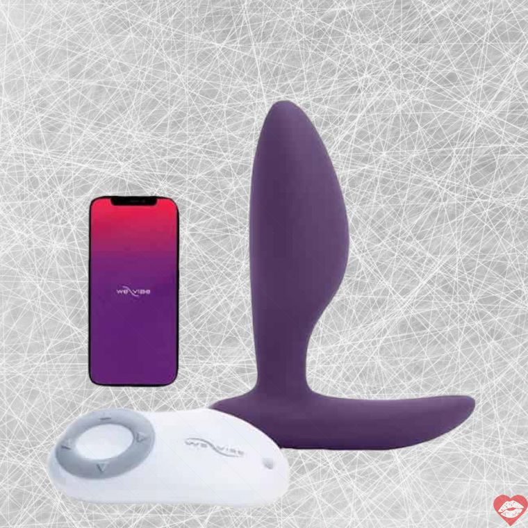 Plug Mông We-Vibe Ditto Tím Điều Khiển Từ Xa Rung Mạnh