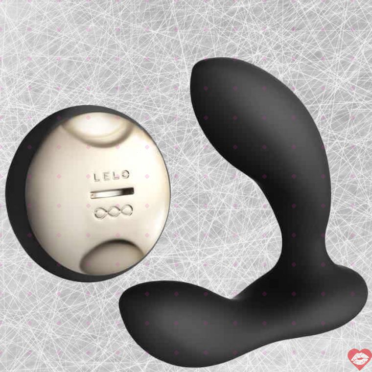 Vibromassage Prostate Lelo Hugo Đen Remote Mạnh