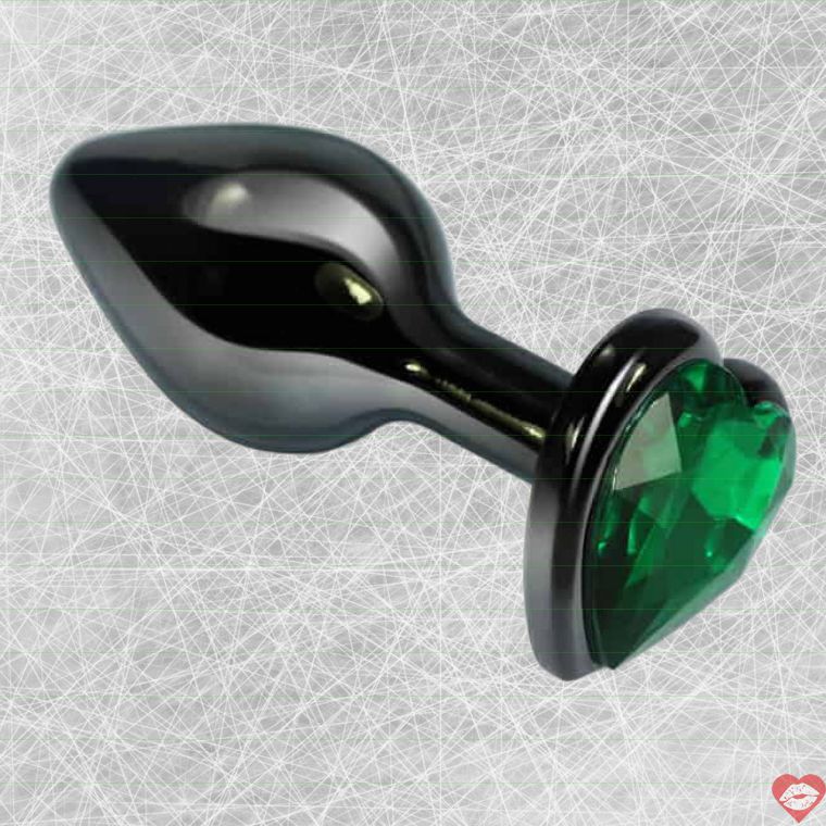 Butt Plug Tim LoveToys S Đen - An Toàn Kích Thích Mạnh