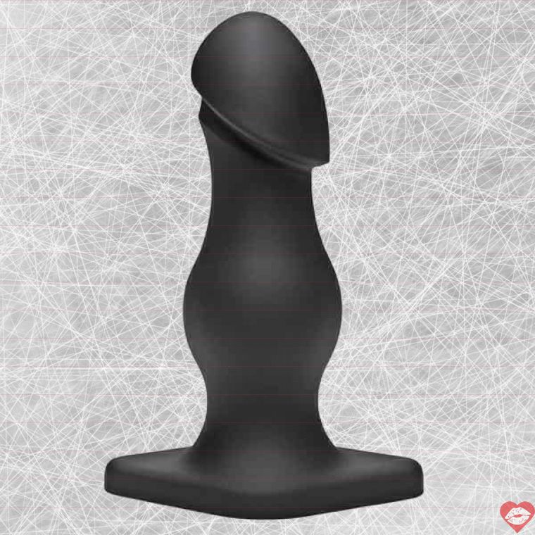 Doc Johnson TitanMen Rumpy Plug Hậu Môn Lớn Đen 15cm
