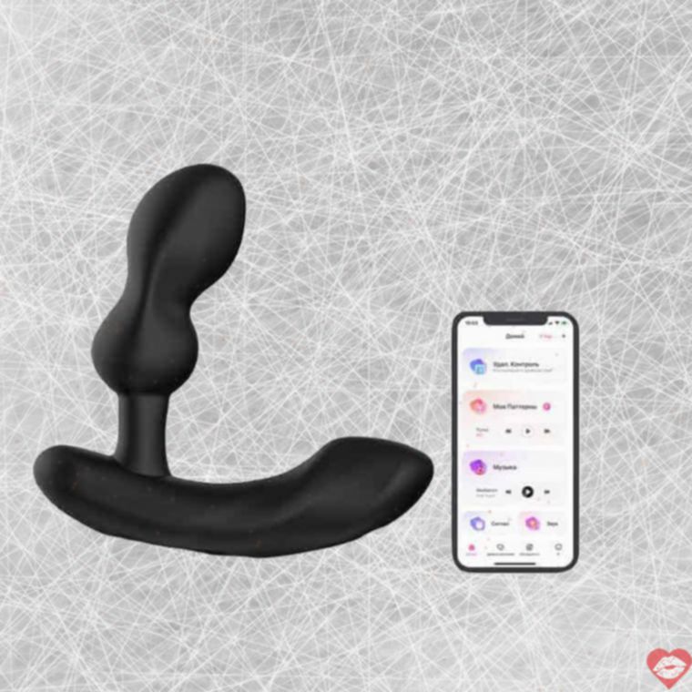 Lovense Edge 2 Prostate Massager Đen App Điều Khiển