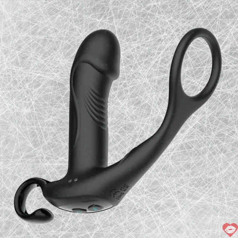 Secwell Levante Prostate Rung Ma Sát Đen App Điều Khiển