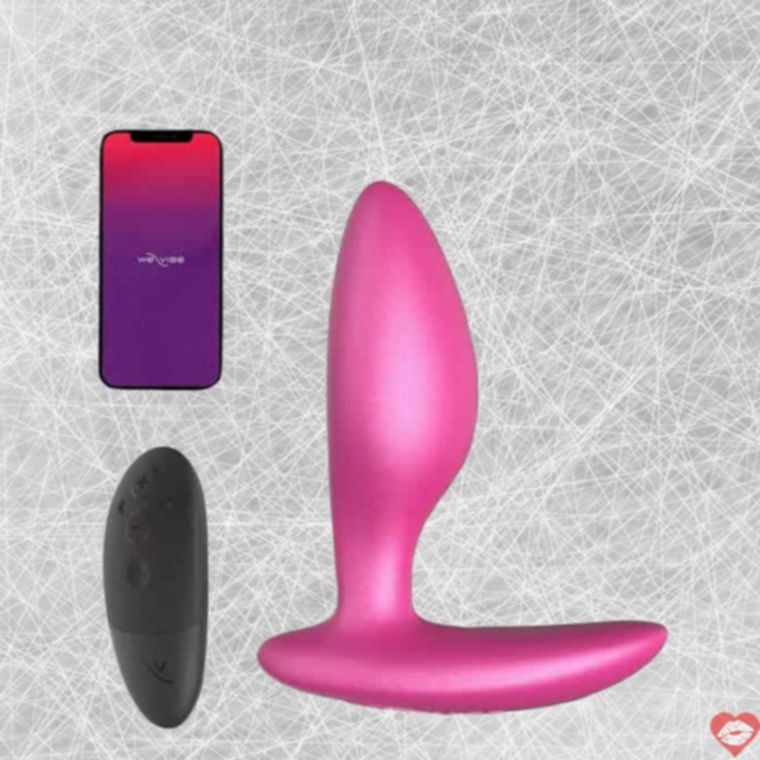 We-Vibe Ditto+ plug hậu môn hồng remote app đôi lứa