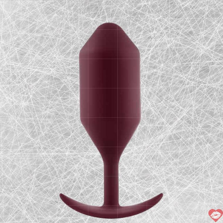 b-Vibe Snug Plug 5 Đỏ 5cm Nặng Dài hạn 