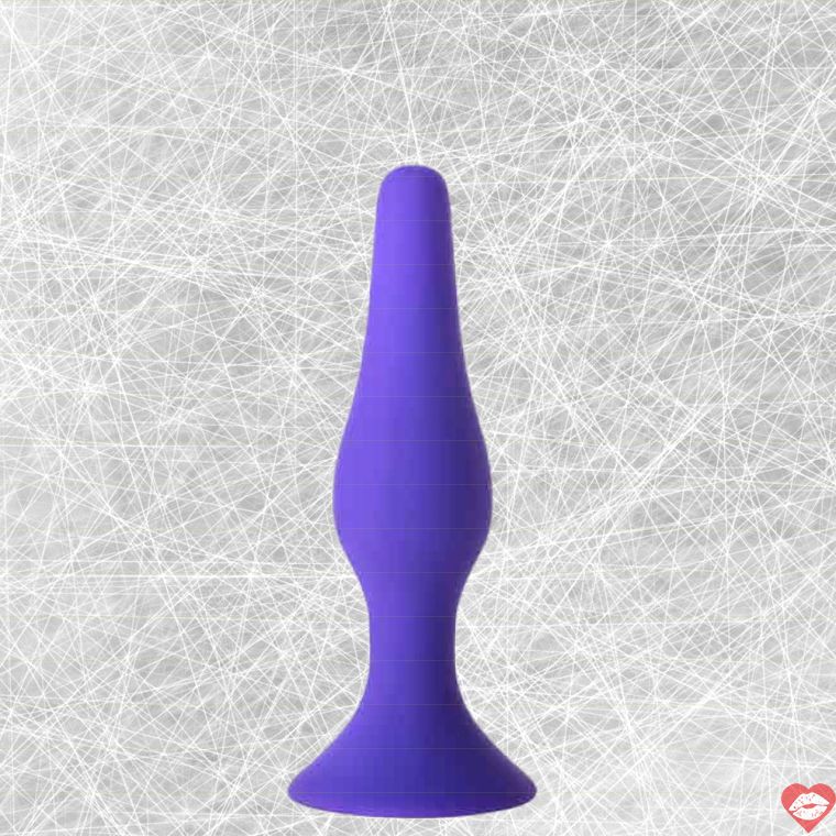 Toyfa A-Toys Butt Plug Tím 11cm Siêu Mịn