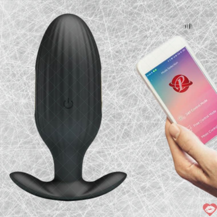 Pretty Love Jefferson Plug Đít Điện Giật App Đen
