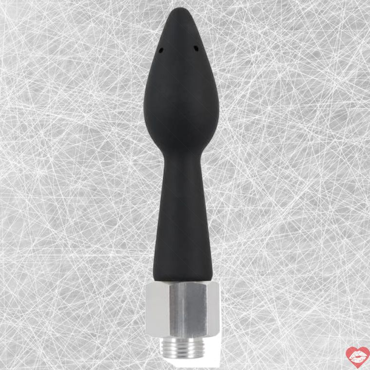 You2Toys Rear Splash Anal Douche đen si silicone sạch