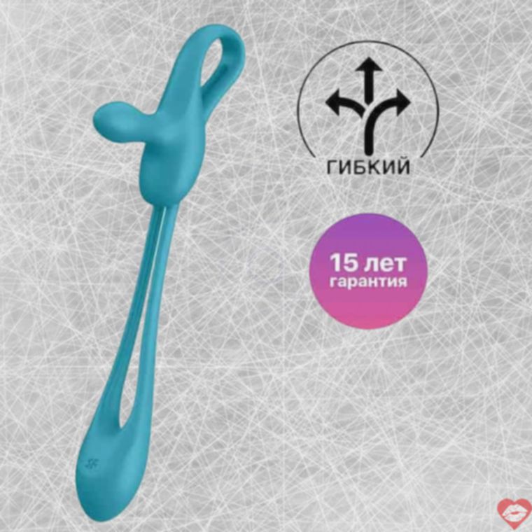 Satisfyer Plug Play 1 Vib Cặp Plug Xanh 43cm