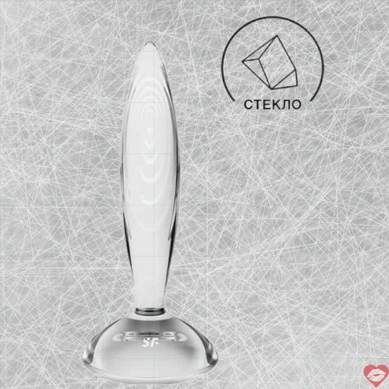 Satisfyer Crystal Anal 20cm Kính Lấp Lánh