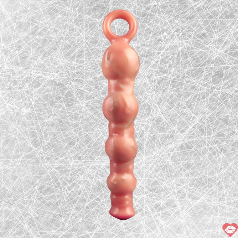 FAAK Desire chuỗi hậu môn rung L 26.7cm thịt