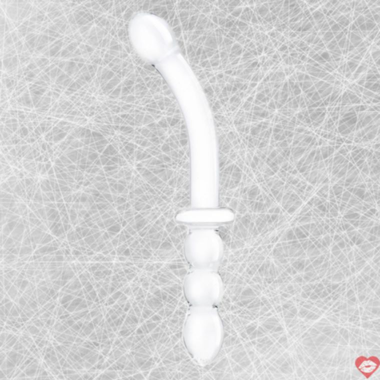 Glas 12” Glass G-spot Dildo Lỗ Rãnh 30.5cm