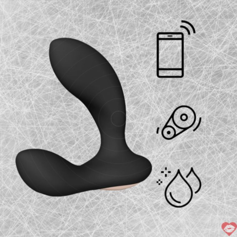 Lelo Hugo 2 Prostate Rung App Đen Cao Cấp