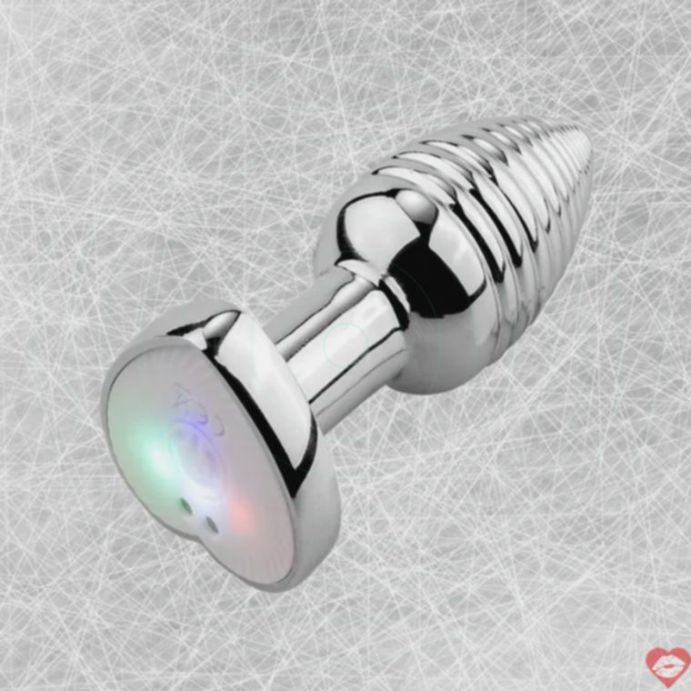Plug Phát Sáng MT Heart Tím App Điều Khiển
