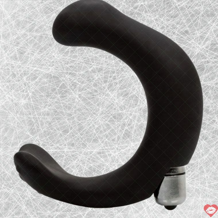 CEN Massager Tuyến Tiền Liệt Đen Vibro 11cm Siêu Mạnh