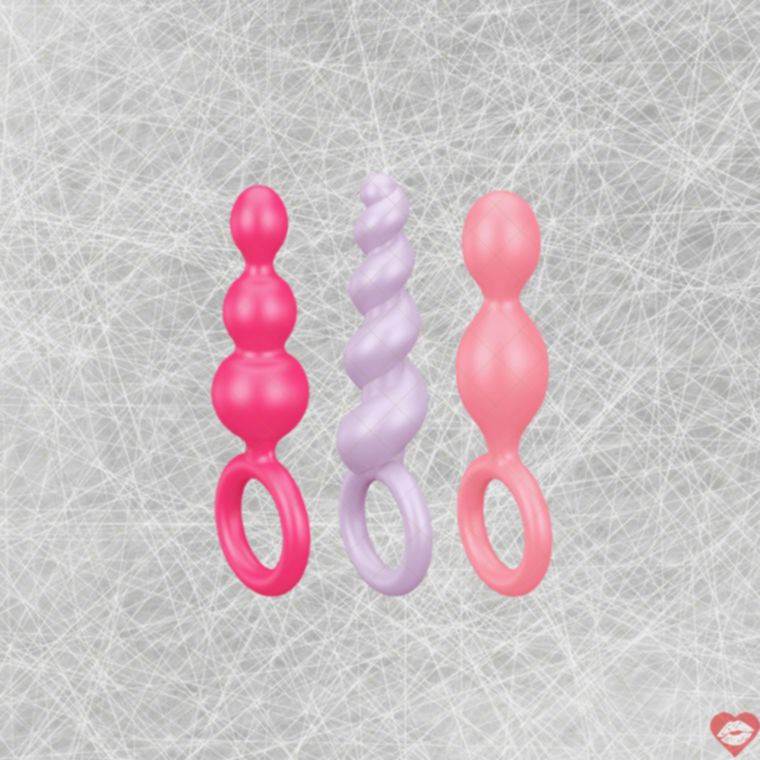Satisfyer Booty Call Anal Plug Set 3 Miếng