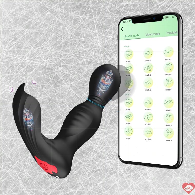 HGOD Batman Rung App Nam nữ Rocking Đa chế độ