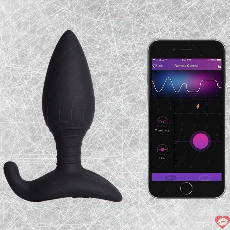 Lovense Hush Plug Đít App Bluetooth Siêu Mạnh