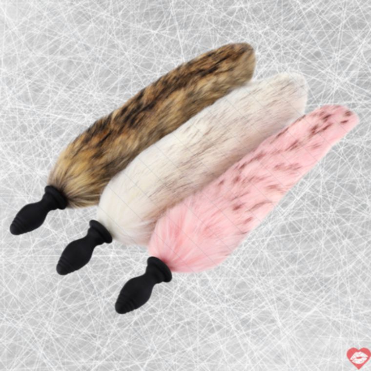 Runyu Plug Đuôi Cáo Rung Gợi Tình Hấp Dẫn 