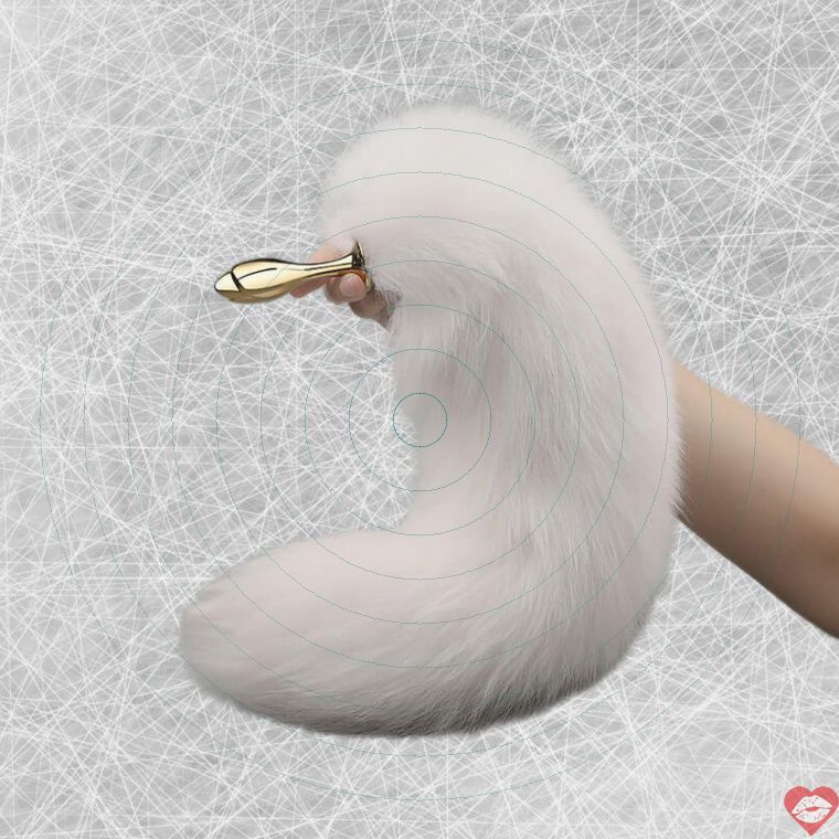 Đuôi Cáo Sevanda Lông Thật Cosplay SM Quyến Rũ Nóng Bỏng 