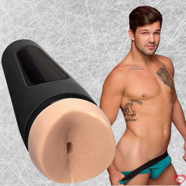 Man Squeeze Brysen Stroker Chặt Thực Tế Hút Hồn 