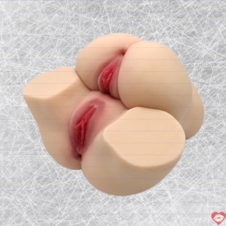 Kiotos Double Pussy 3P Masturbator Thịt Mịn