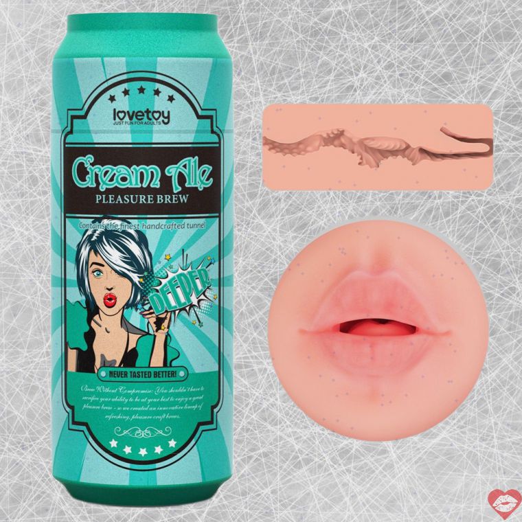 Lovetoy Cream Bia Kem Masturbator Mềm Ngon