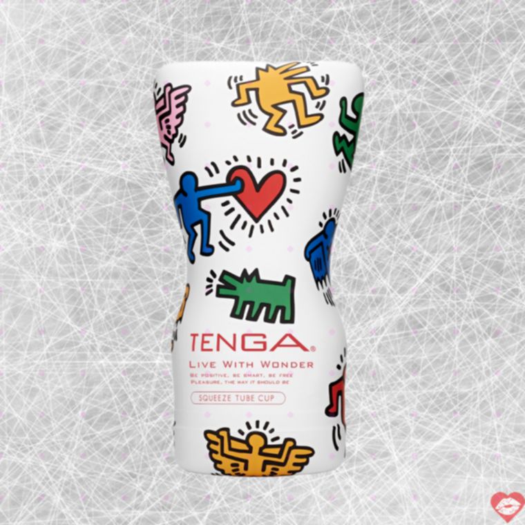 Tenga Keith Haring Cup Siêu Mềm Nhật Bản