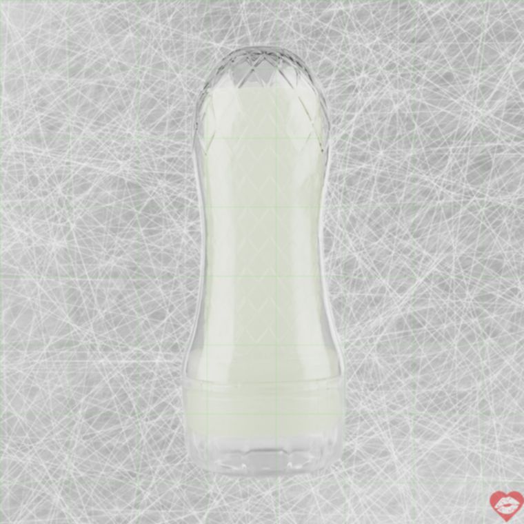 Lovetoy Ribbed Máy Bay Cup Phát Sáng 20cm
