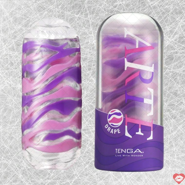 Tenga Arte Tím 13.5cm Dệt Mịn Nhật