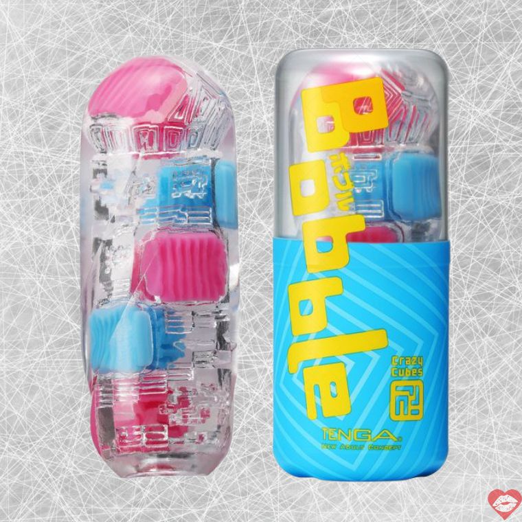 Tenga Bobble Crazy Máy Bay Cup Vuông Nhật Siêu Mút