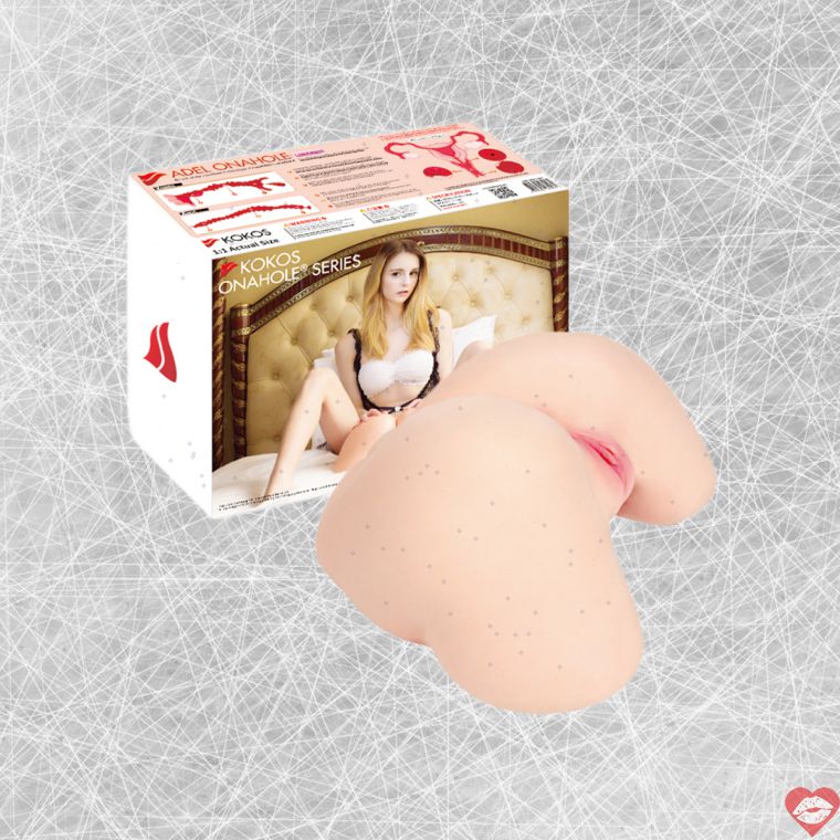 Adel Onahole 001 Hông Thật 2 Lỗ TPE Hàn Quốc