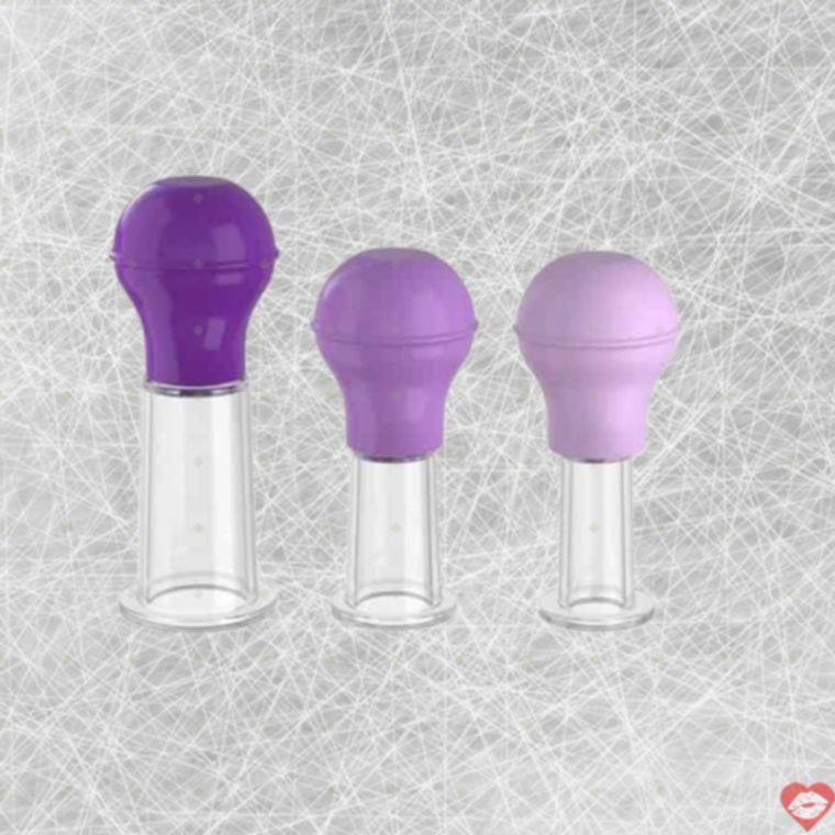 Pipedream Nipple Enhancer Tím Hút Vú Mạnh Mẽ 