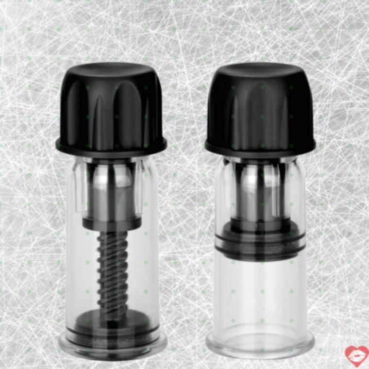 Nipple Pump Twist Calexotics Black Hút Mạnh Nhạy Cảm Đỉnh 