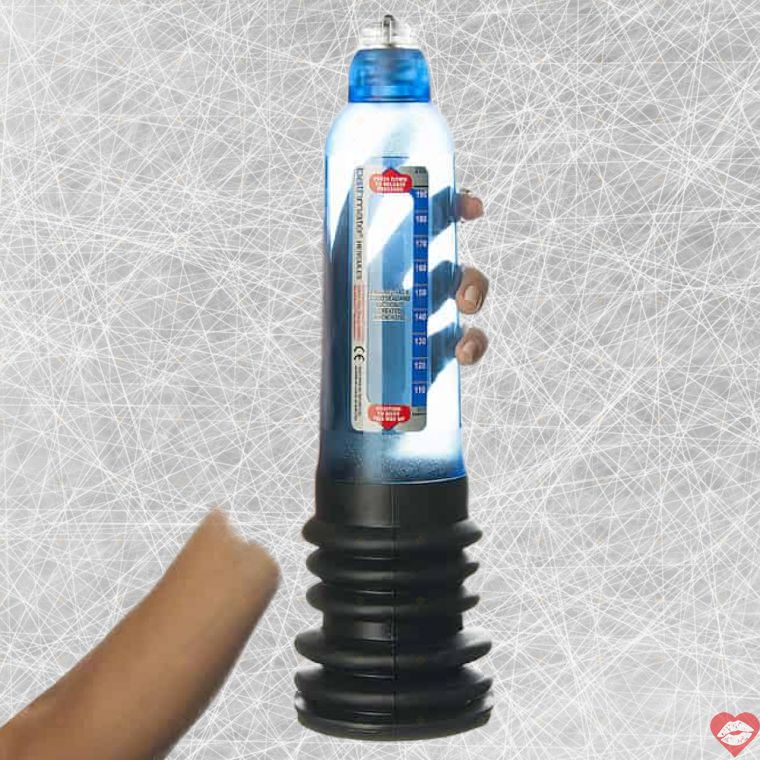 Bathmate Hercules Blue Bơm Thủy Lực Tăng Kích Thước 