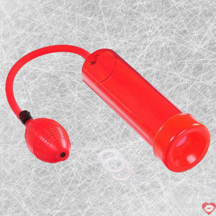 Bơm Quy Đầu Lola Racer Đỏ 25cm Cương Mạnh 