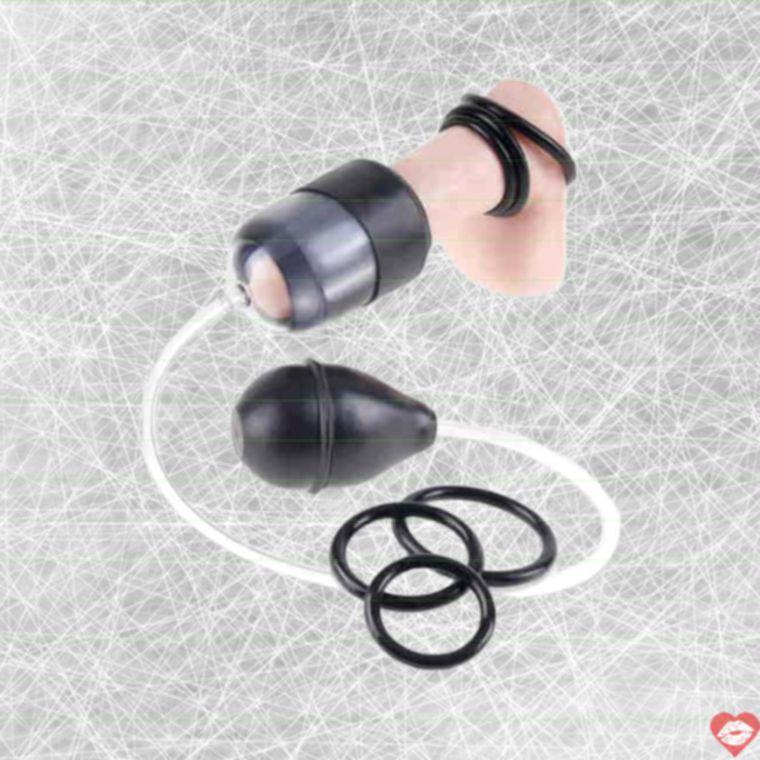 Bơm Penis Pipedream Đen Hút Mạnh To Khổng Lồ 