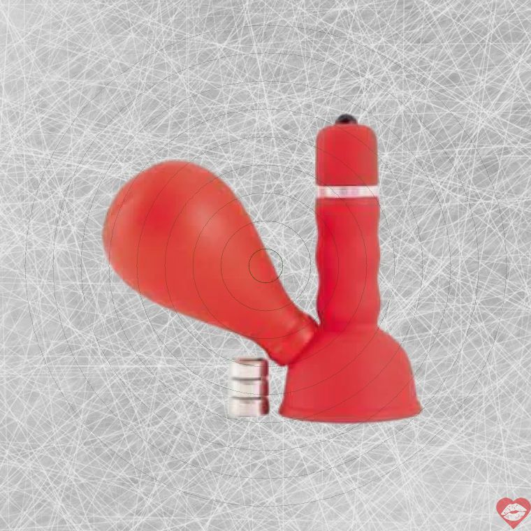 Toyfa Vibro Núm Vú Black Red Bơm Mạnh Mẽ 