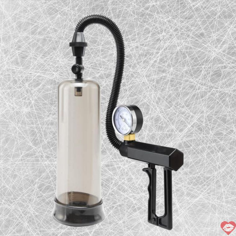 Pipedream Pistol Grip Bơm 23cm Dương Vật Pro Mạnh 