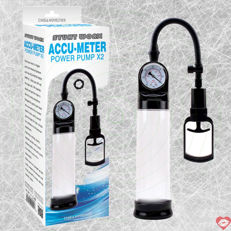 Bơm Tăng Kích Thước Accu Meter X2 Nam 29cm