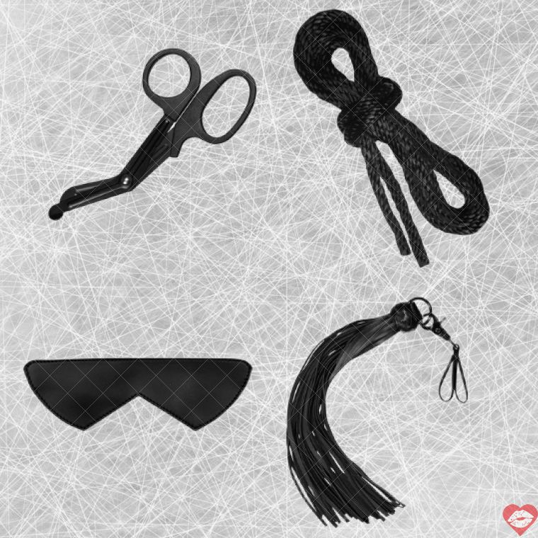Rope Kit Sportsheets BDSM Shibari Học Thắt Dễ Dàng 
