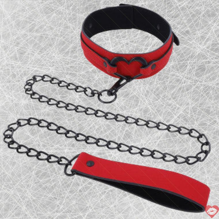 Sex Mischief Amor Vòng Cổ Dắt Beginner Bondage Sang
