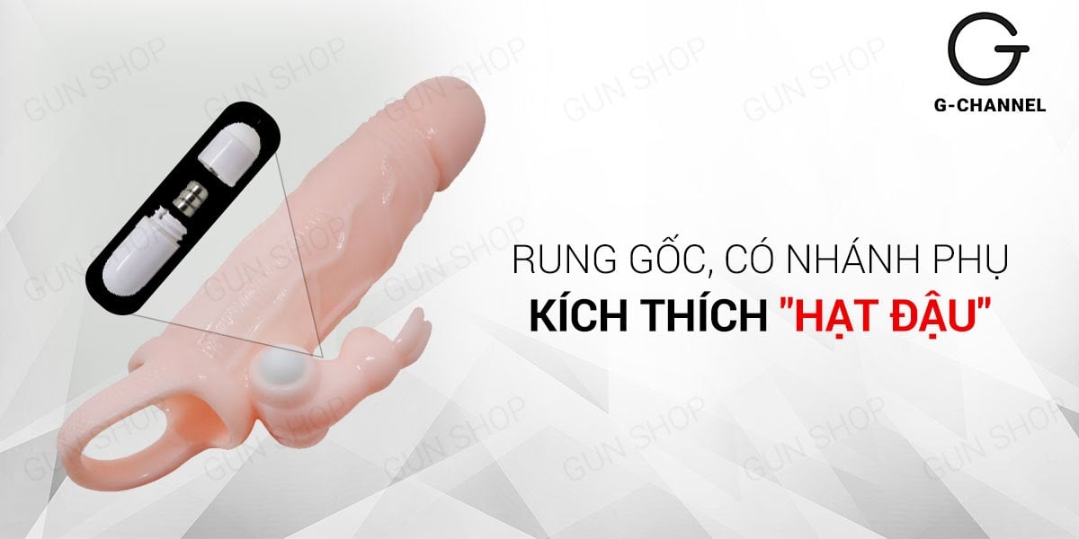  Nhập sỉ Bao cao su đôn dên tăng kích thước Braveman - Rung đầu và rung gốc có quai đeo giá rẻ