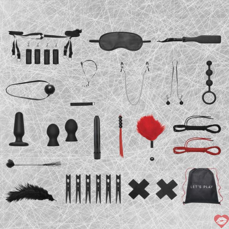 Lux Fetish BDSM Kit 20 Món Nồng Cháy