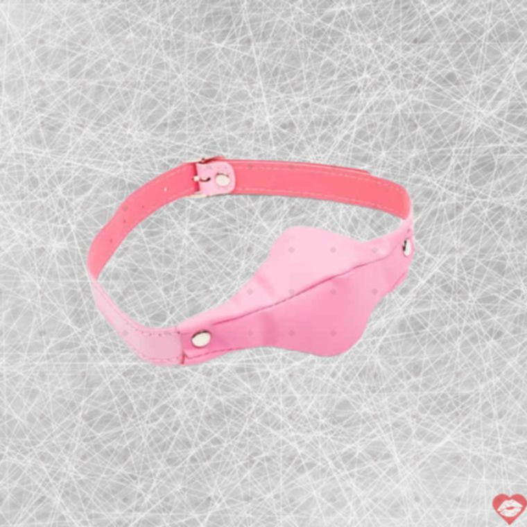 Piquant Gag Hồng 4.5cm Da tổng hợp