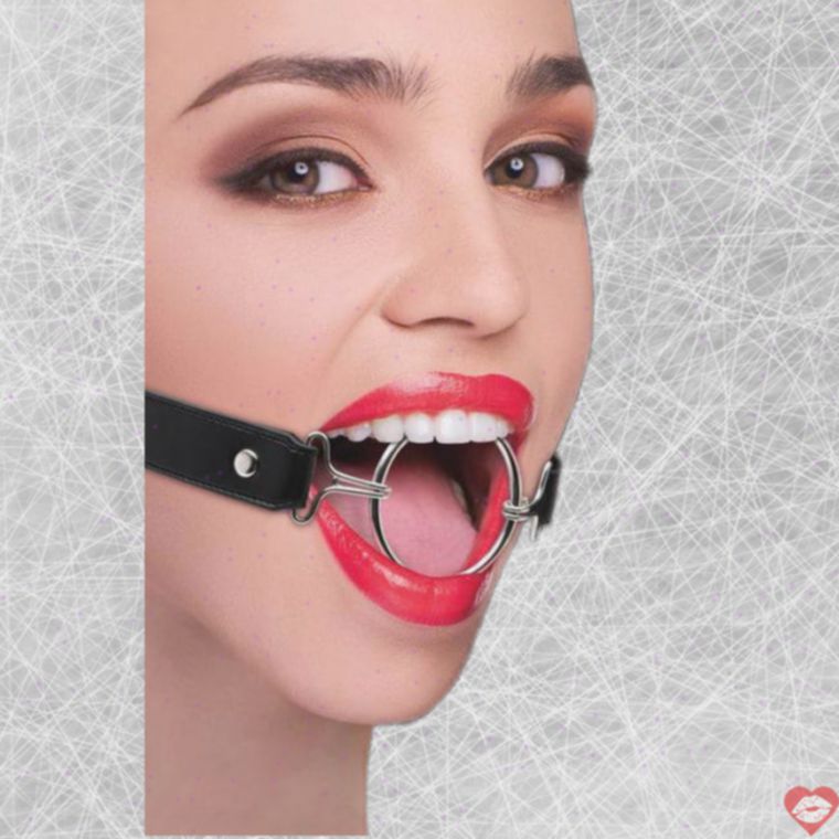 Ring Gag XL Shots O Lớn, BDSM Thoải Mái 