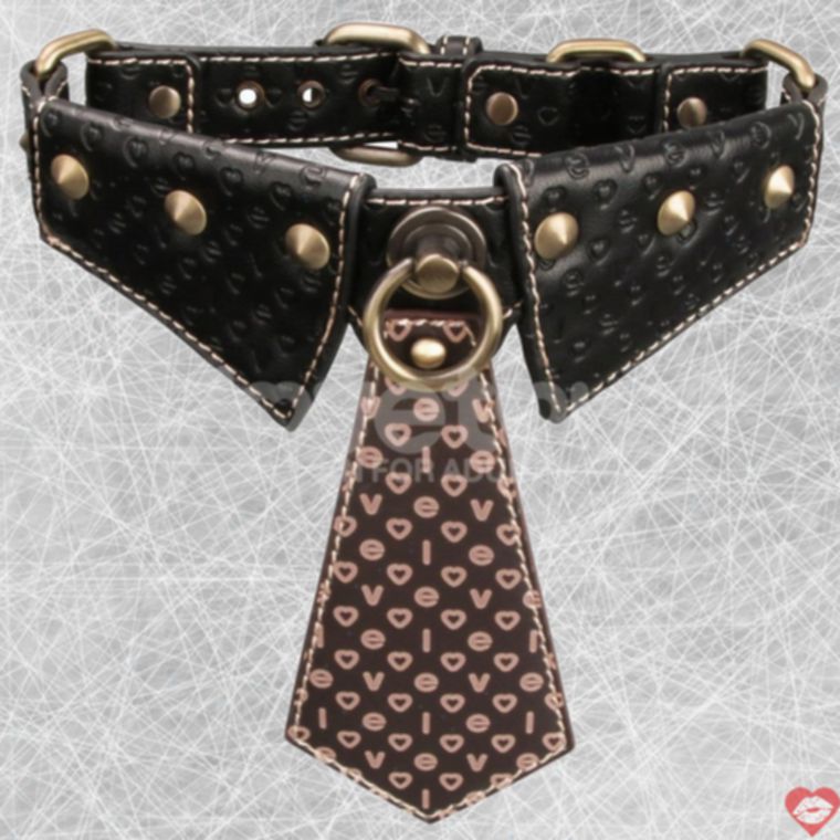Lovetoy Rebellion Reign vòng cổ xích đen BDSM quyến rũ