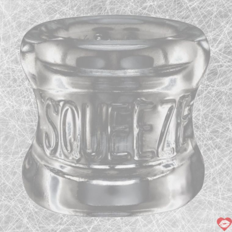 Oxballs Squeeze Vòng Củng Cố Testicle Trong Suốt