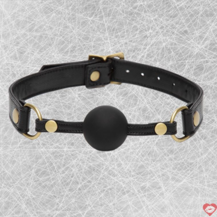 Ball Gag Fifty Shades Bound To You Đen BDSM Cổ Điển